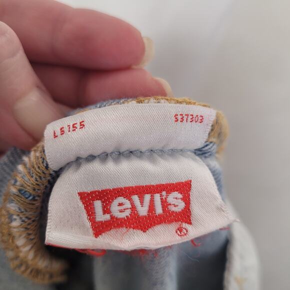 Levi's 501 90s Freehand Folk patchwork jeans Size 32/31 Retro Boho Streetwear - Picture 12 of 12
